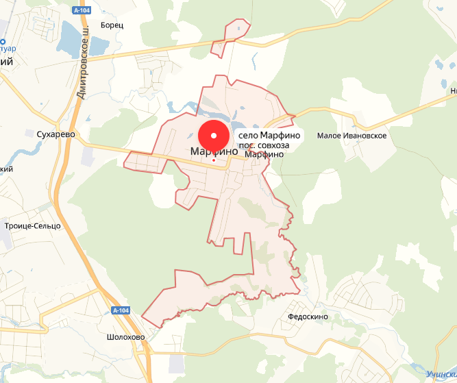 село Марфино