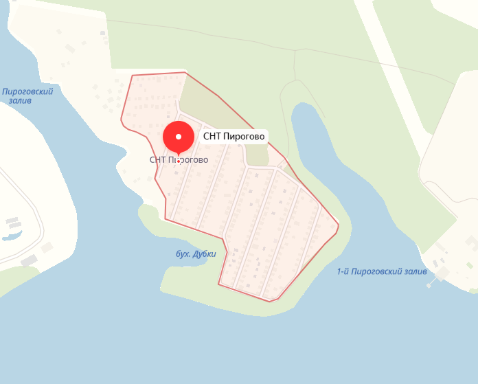 СНТ Пирогово