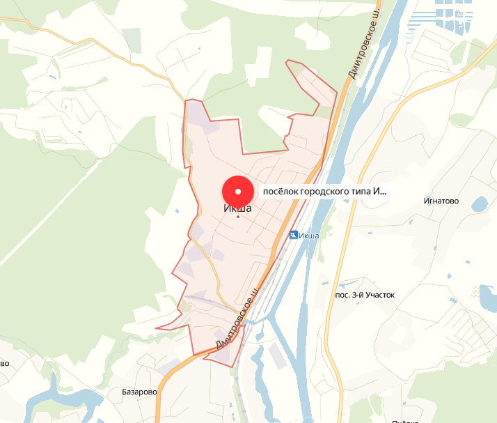 посёлок городского типа Икша