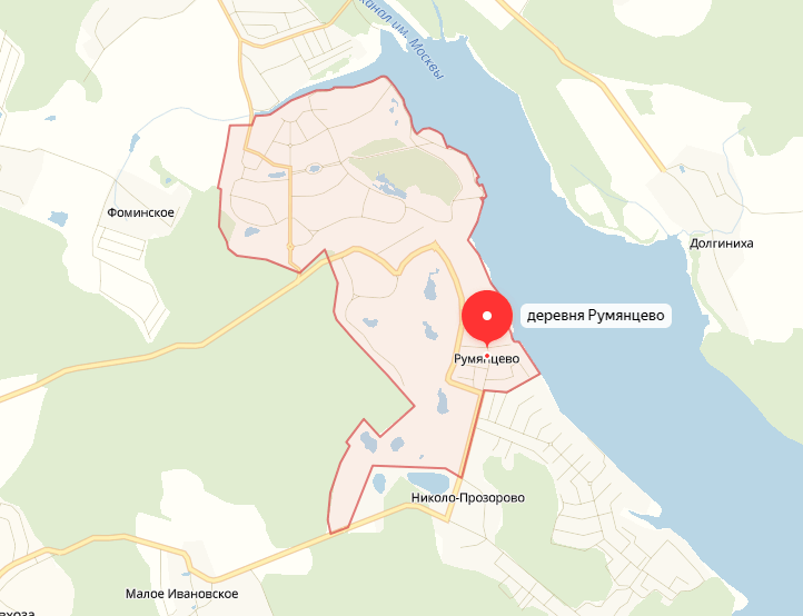 деревня Румянцево