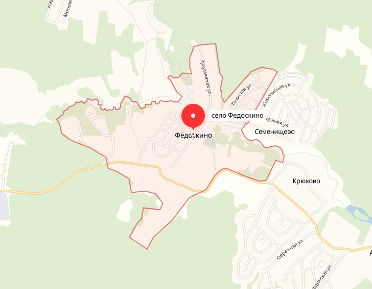 село Федоскино
