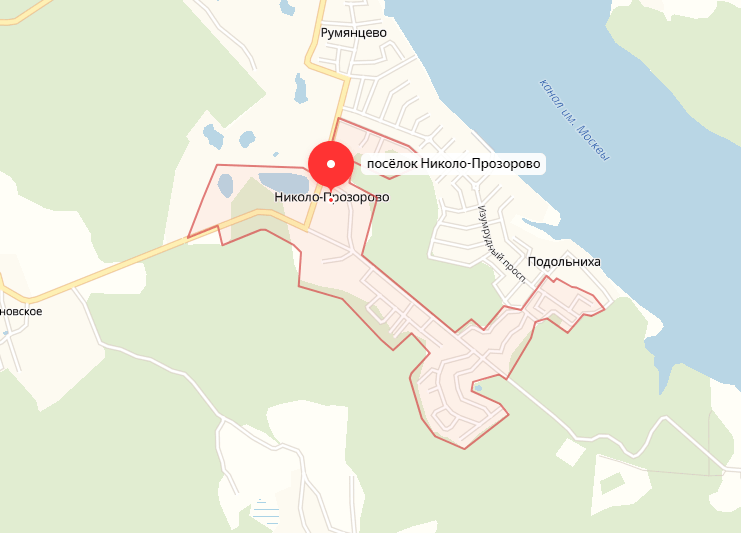 посёлок Николо-Прозорово